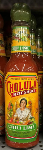 Cholula Food Chili Lime Hot Sauce 5 oz Pepper Sauce Tacos Nachos Soup Eggs