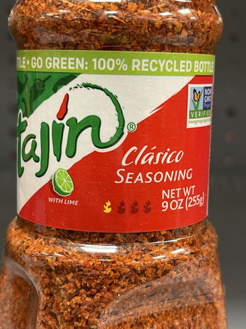 3 BOTTLES Tajin Clasico Seasoning 9 oz fish beef chicken fries chili lime salt