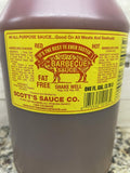 1 Gallon Scott's Spicy Fat & Sugar Free Homemade Barbecue Sauce BBQ Dip