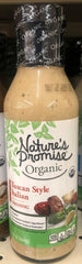 Nature's Promise Organic Tuscan Style Italian Salad Dressing 12 oz Bottle