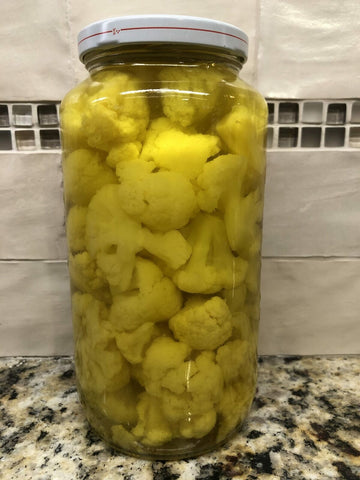 Bell-View Cauliflower Mild 32.0 FL OZ pickled sweet tangy pickle