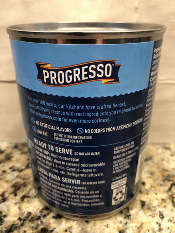 4 CANS Progresso Traditional Homestyle Chicken w Vegetables Pearl Pasta Soup ...