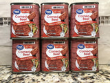 6 CANS Great Value Corned Beef 12oz Can Sandwich Meat Spread with Key