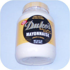 Duke's Mayonnaise 1 Quart Jar of Duke Dukes thick, creamy Mayo sauce