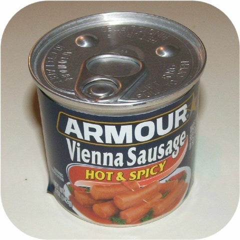 Hot & Spicy Armour Star Vienna Sausage 5 oz Can Meat