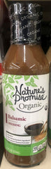 Nature's Promise Organic Balsamic Salad Dressing 12 oz Bottle Vinaigrette