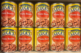 10 CANS Luck's Pinto Beans Seasoned with Pork 15 oz Can Vegetable Bean