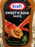 4 BOTTLES Kraft Sweet n' Sour Sauce 12 oz Bottle Eggroll Duck Chinese Food