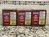 3 CAKES Goya Panela Piloncillo Pure Brown Sugar Columbian Square 16 oz