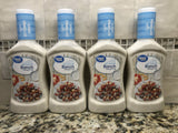 4 BOTTLES Great Value Light Buttermilk Ranch Salad Dressing & Dip 16 oz FREE ...