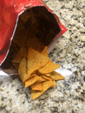 Great Value Nacho Cheese Tortilla Corn Chips Party Size 15 oz Salsa Dip