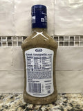 3 BOTTLES Kraft Greek Vinaigrette Salad Dressing 16 oz Tangy FREE SHIP