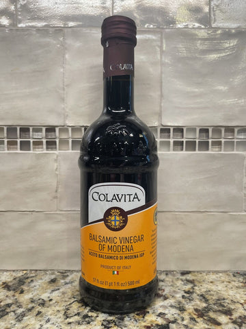 2 Bottles Colavita Balsamic Vinegar of Modena 17 oz Italy Bread Salad