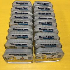 18 CANS Beach Cliff Sardines in Yellow Mustard Sauce Herring Snack Kipper Fresh