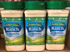 3 JARS Hidden Valley Original Ranch Salad Dressing Seasoning Mix 16 oz