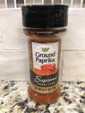 6 JARS Supreme Tradition Ground Paprika 3.17 oz Seasoning chili pepper