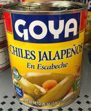 GOYA Green Pickled Jalapeno Peppers 26 oz Chiles En Escabeche