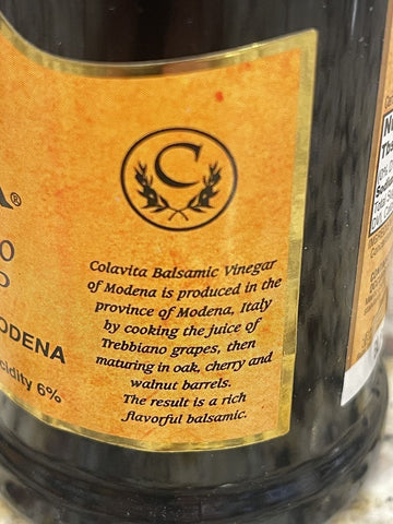 3 Bottles Colavita Balsamic Vinegar of Modena 8.5 oz Italy Bread Salad