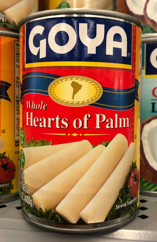 4 CANS Goya Whole Hearts of Palm 14.1 Oz Can Salad Bean Palmitos Enteros