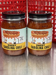 2 JARS Carolina Sweet Chili 16 oz Hot Dog Hamburger Sauce Wiener