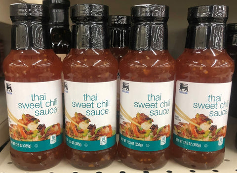 4 BOTTLES Food Lion Thai Sweet Chili Sauce 12.5 oz Jar Chicken Beef Pork