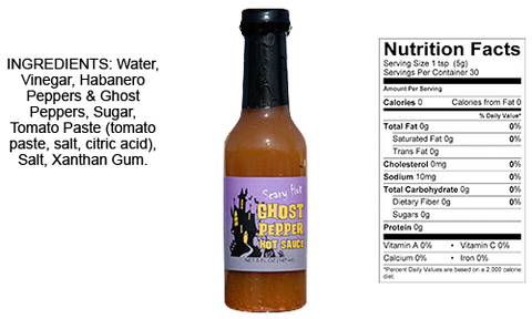 3 BOTTLES D'Vine Foods Scary Hot Ghost Pepper Hot Sauce 5 oz Habanero