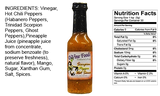 3 BOTTLES D'Vine Foods Scorpion Hot Pepper Sauce 5 oz Pork BBQ Taco