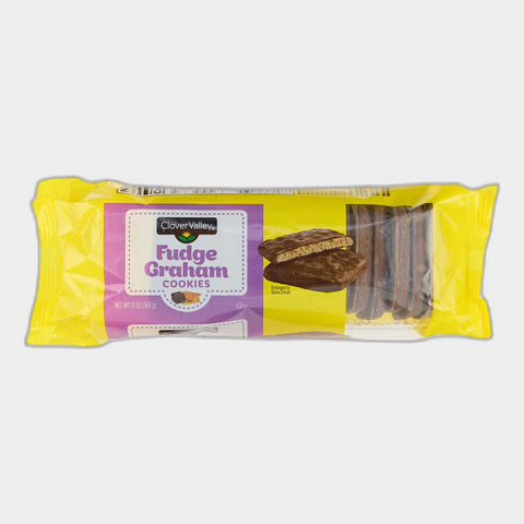 Clover Valley Fudge Graham Cookies, 13 oz