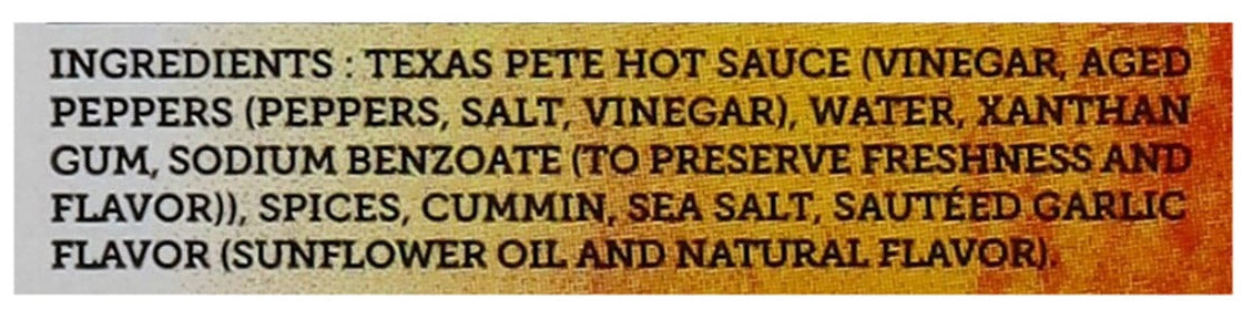 4 Bottles of Texas Pete Sabor! Mexican Style Hot Sauce, 5 oz