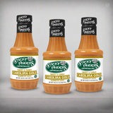 3 Bottles Sticky Fingers Smokehouse Sweet & Tangy Carolina Gold Barbecue Sauce 18 oz