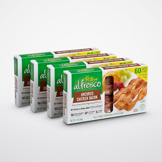 Al Fresco Original Uncured Chicken Bacon, 3 oz