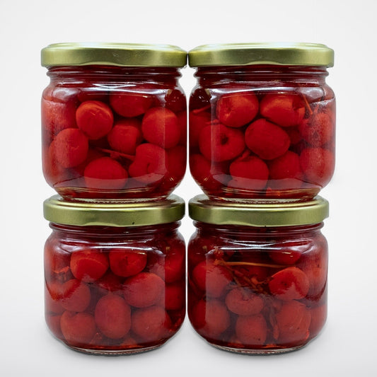 4 Jars Polar Red Maraschino Cherries 7 oz