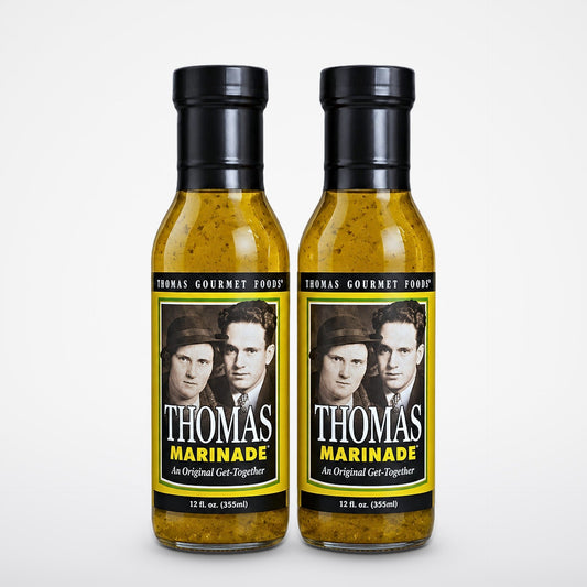 2 Bottles of Thomas Gourmet Foods Marinade, 14 oz