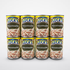 8 Cans of Luck's Chicken and Dumplings, 15 oz