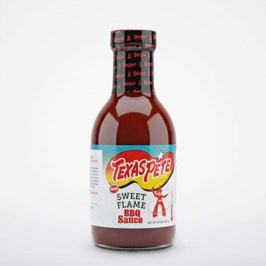 3 Bottles of Texas Pete Sweet Flame BBQ Sauce, 17.5 oz