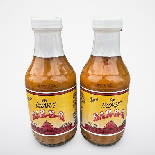 2 Bottles of Sam Dillard's Bar-B-Q Sauce, 16 oz
