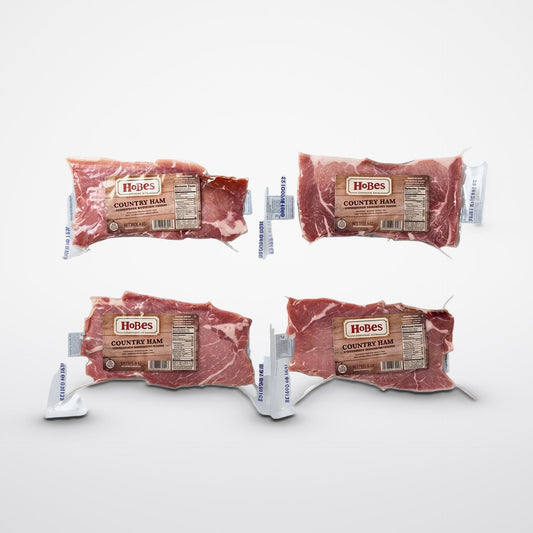 Hobes Cured Country Ham Tenderized Breakfast Strips Pork Slices Biscuit