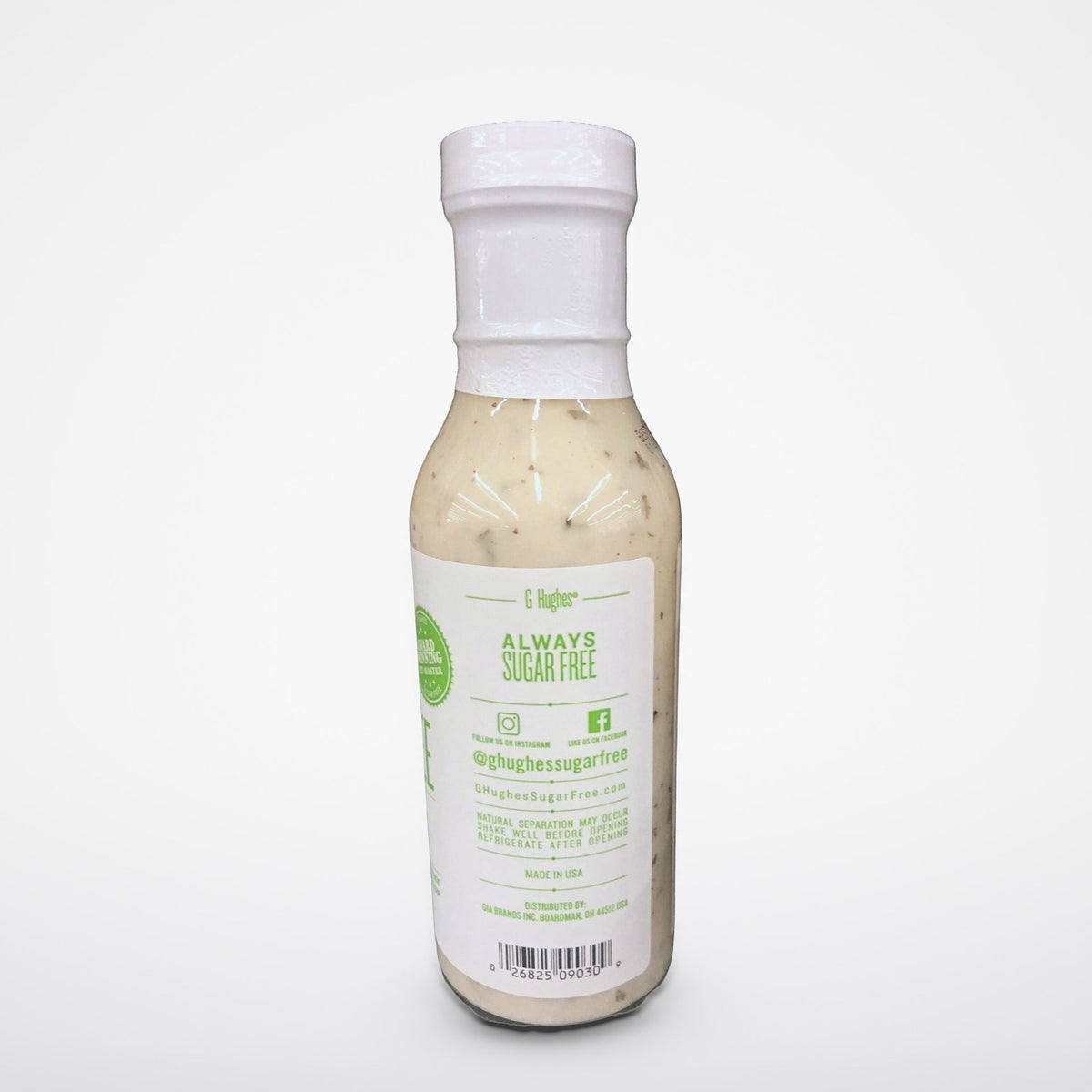 G Hughes Sugar Free Italian Salad Dressing, 12 oz