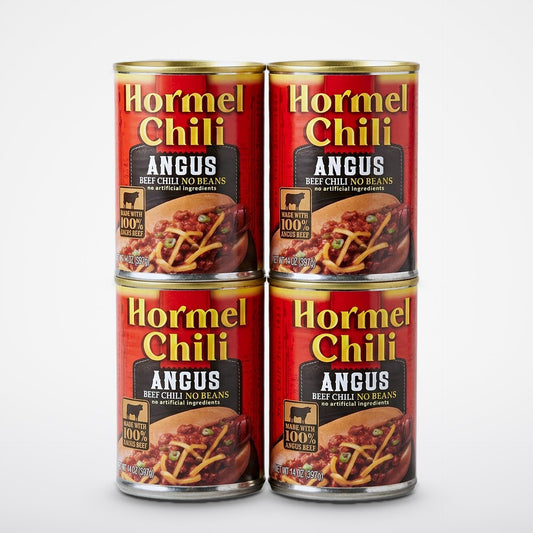 Hormel Angus Chili No Beans, 14 oz Cans