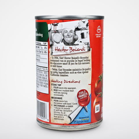 6 Cans of Chef Boyardee Spaghetti Sauce with meat, 15 oz