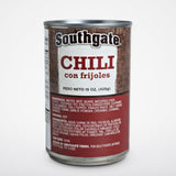 6 Cans of SouthGate Foods Chili with Beans, 15 oz