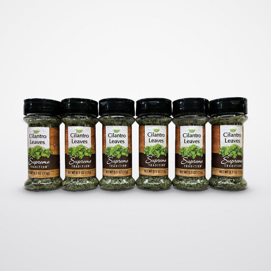 6 Jars of Supreme Tradition Cilantro Leaves Seasoning ., 5 oz