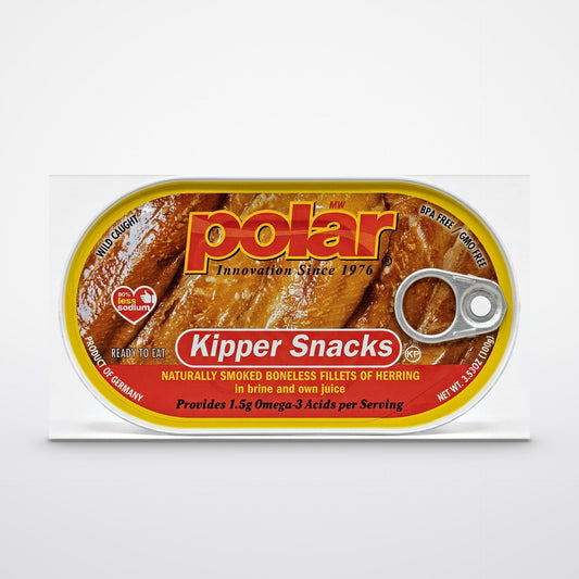 MW Polar Smoked Boneless Herring Kipper Snacks, 3.53 oz