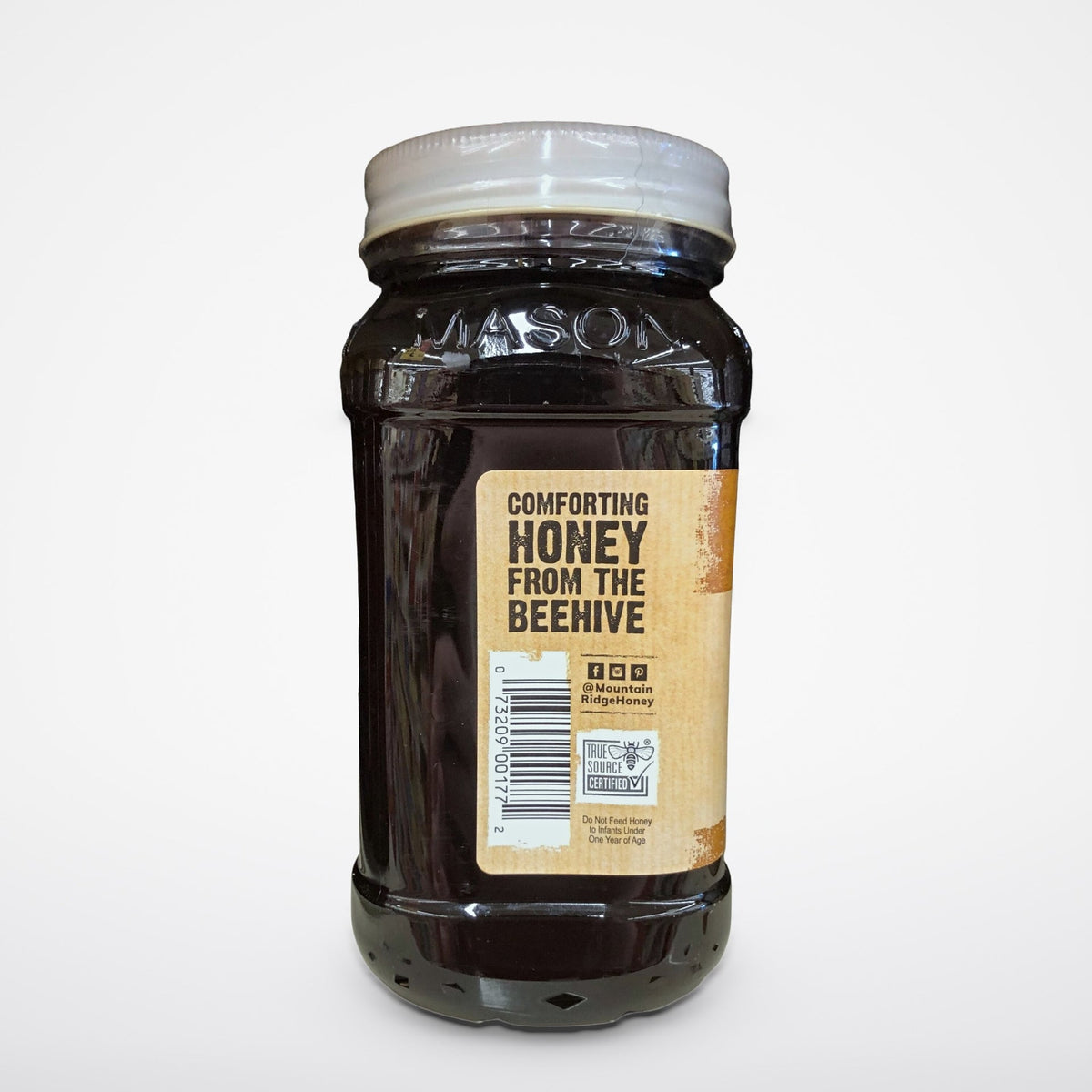 Mountain Ridge Pure Raw Honey Naturally Healthy Bee, 32 oz