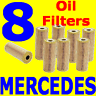 8 Oil Filter Kits Mercedes Benz E320 S320 SL320 124 140