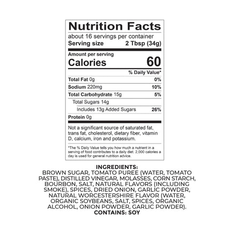 2 BOTTLES Rib Rack Southern Bourbon BBQ Sauce 19 oz Barbecue Pork Beef