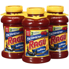 3 JARS Ragu Old World Style Traditional Pasta Spaghetti Sauce 45 oz FREE SHIP