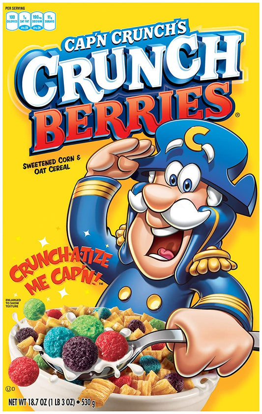 Cap'n Crunch's Crunch Berries Cereal, 40 oz