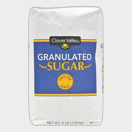 Clover Valley Granulated Sugar, 64 oz