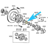 Axle Tab Washer for Toyota Land Cruiser FJ40 FJ55 Drum Front